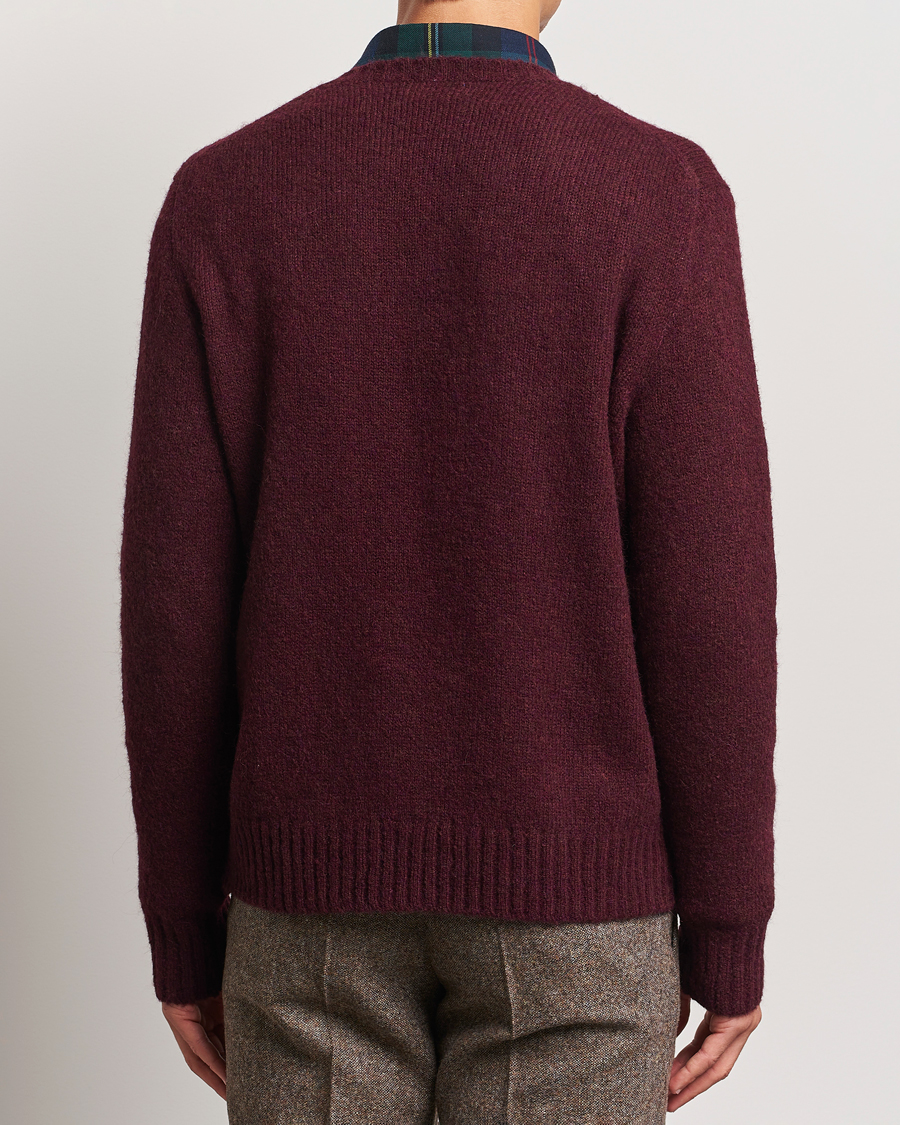 Herre | Gensere | Polo Ralph Lauren | Alpaca Crew Neck Sweater Aged Wine Heather