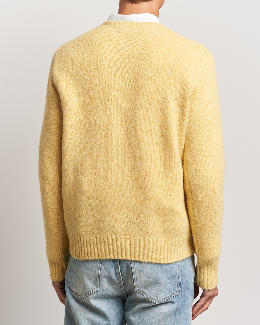 Herre | Gensere | Polo Ralph Lauren | Alpaca Crew Neck Sweater Shetland Yellow