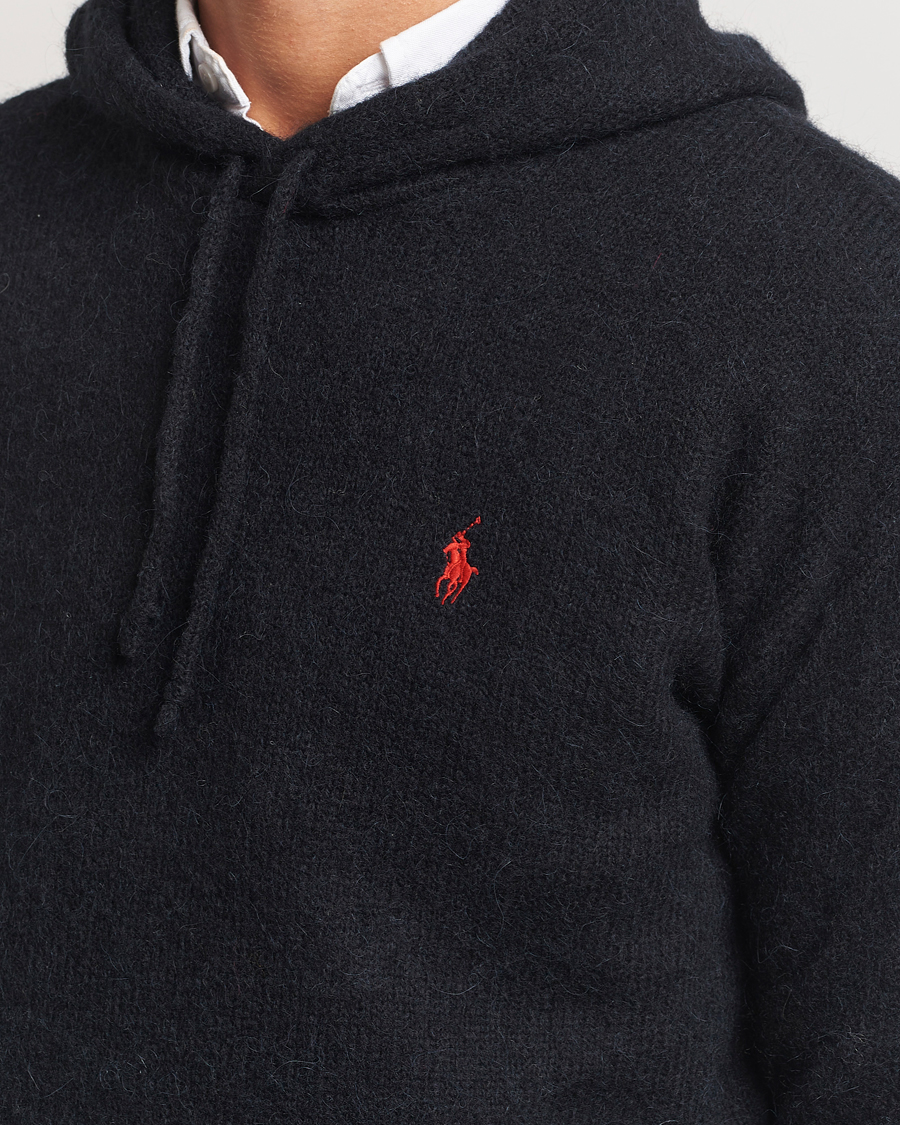Herre | Gensere | Polo Ralph Lauren | Alpaca Hoodie Polo Black