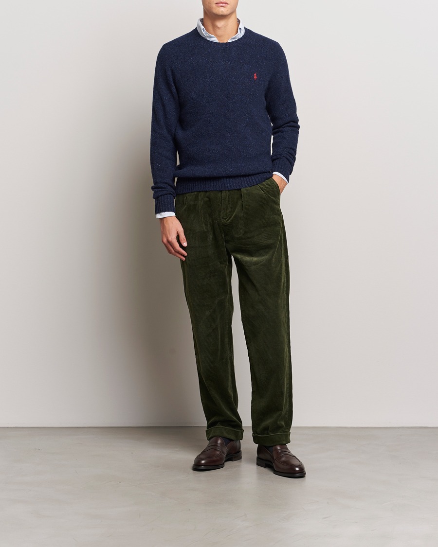 Herre | Gensere | Polo Ralph Lauren | Donegal Sweater Ancient Navy