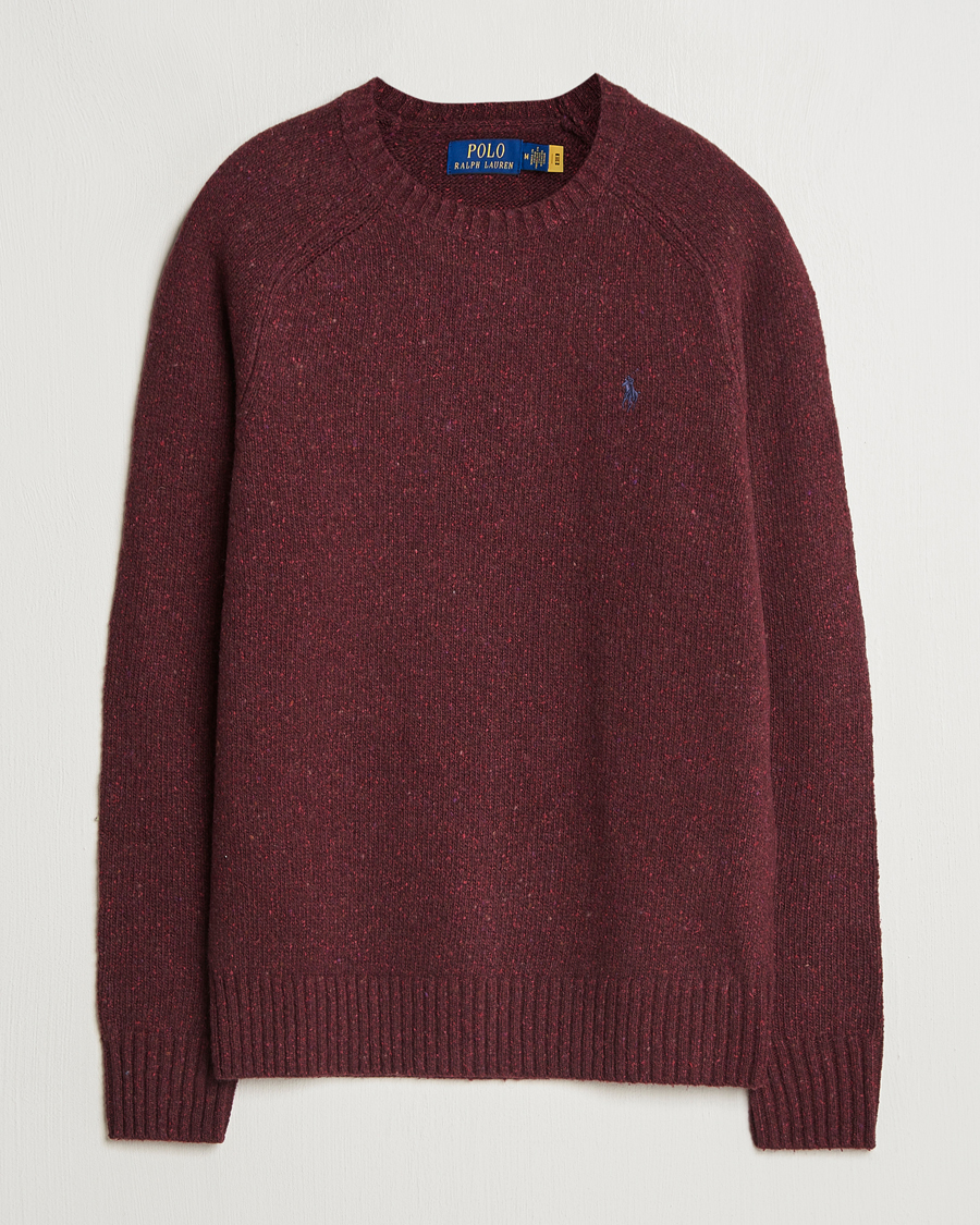 Herre | Gensere | Polo Ralph Lauren | Donegal Sweater Aged Wine