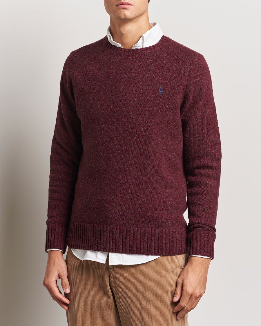 Herre | Gensere | Polo Ralph Lauren | Donegal Sweater Aged Wine