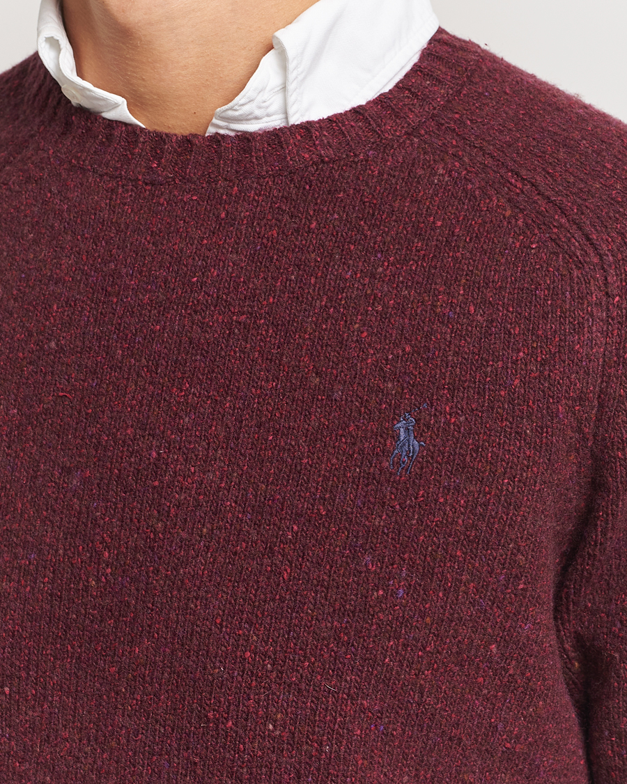 Herre | Gensere | Polo Ralph Lauren | Donegal Sweater Aged Wine