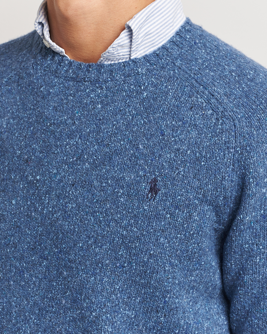 Herre | Gensere | Polo Ralph Lauren | Donegal Sweater Chambrey Blue