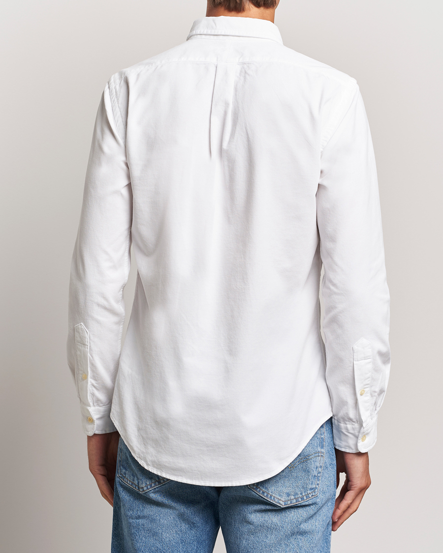 Herre | Skjorter | Polo Ralph Lauren | Slim Fit Corduroy Shirt White