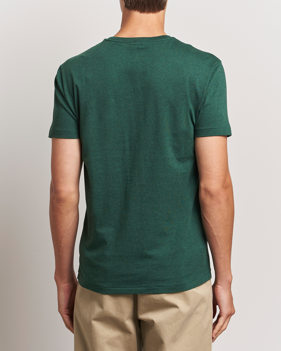 Herre | T-Shirts | Polo Ralph Lauren | Custom Slim Fit Tee Scotch Pine Heather