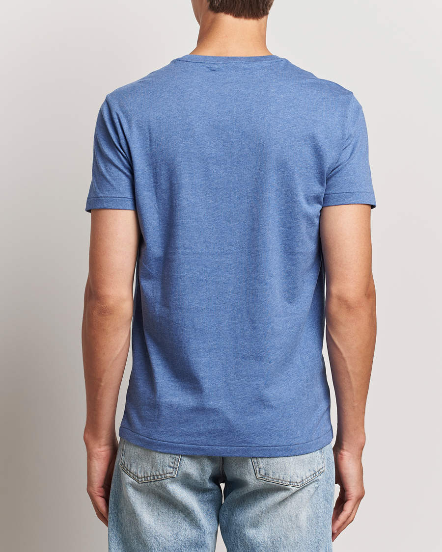 Herre | T-Shirts | Polo Ralph Lauren | Crew Neck T-Shirt Faded Royal Heahter