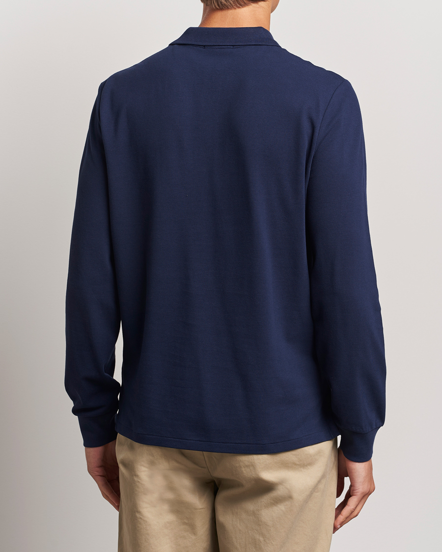 Herre | Gensere | Polo Ralph Lauren | Custom Slim Fit Long Sleeve Polo Refined Navy