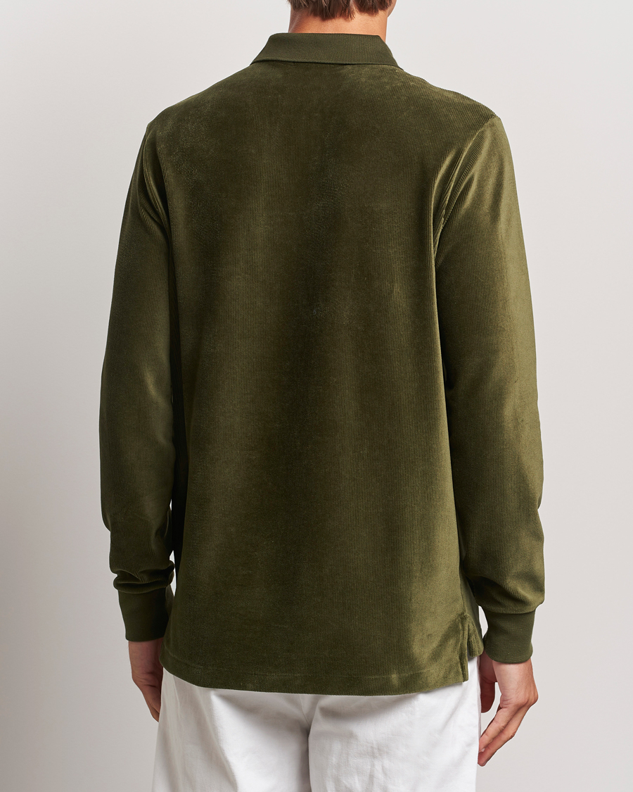 Herre | Gensere | Polo Ralph Lauren | Corduroy Long Sleeve Polo Dark Loden