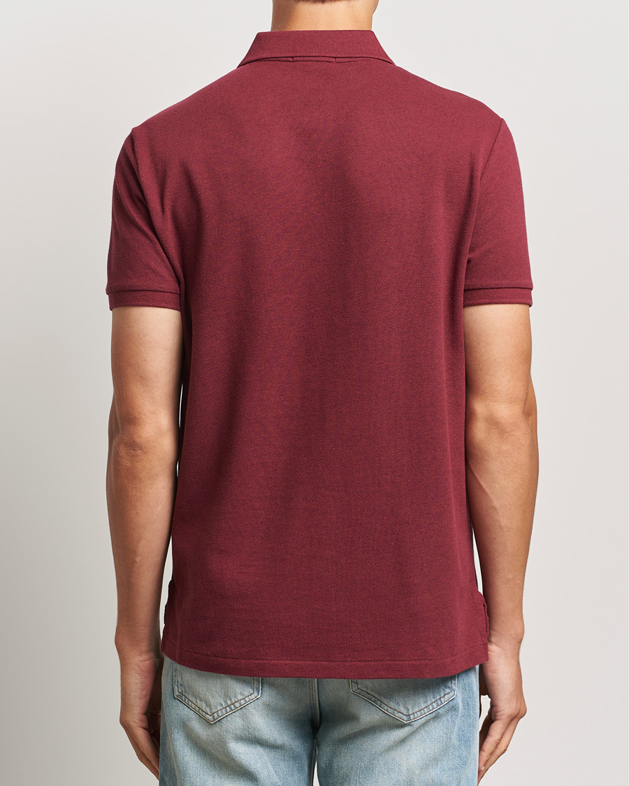 Herre | Pikéer | Polo Ralph Lauren | Custom Slim Fit Polo Vintage Port Heather