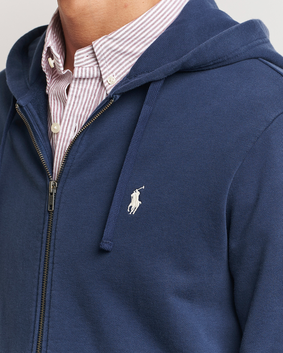 Herre | Gensere | Polo Ralph Lauren | Loopback Terry Full-Zip Hoodie Cruise Navy
