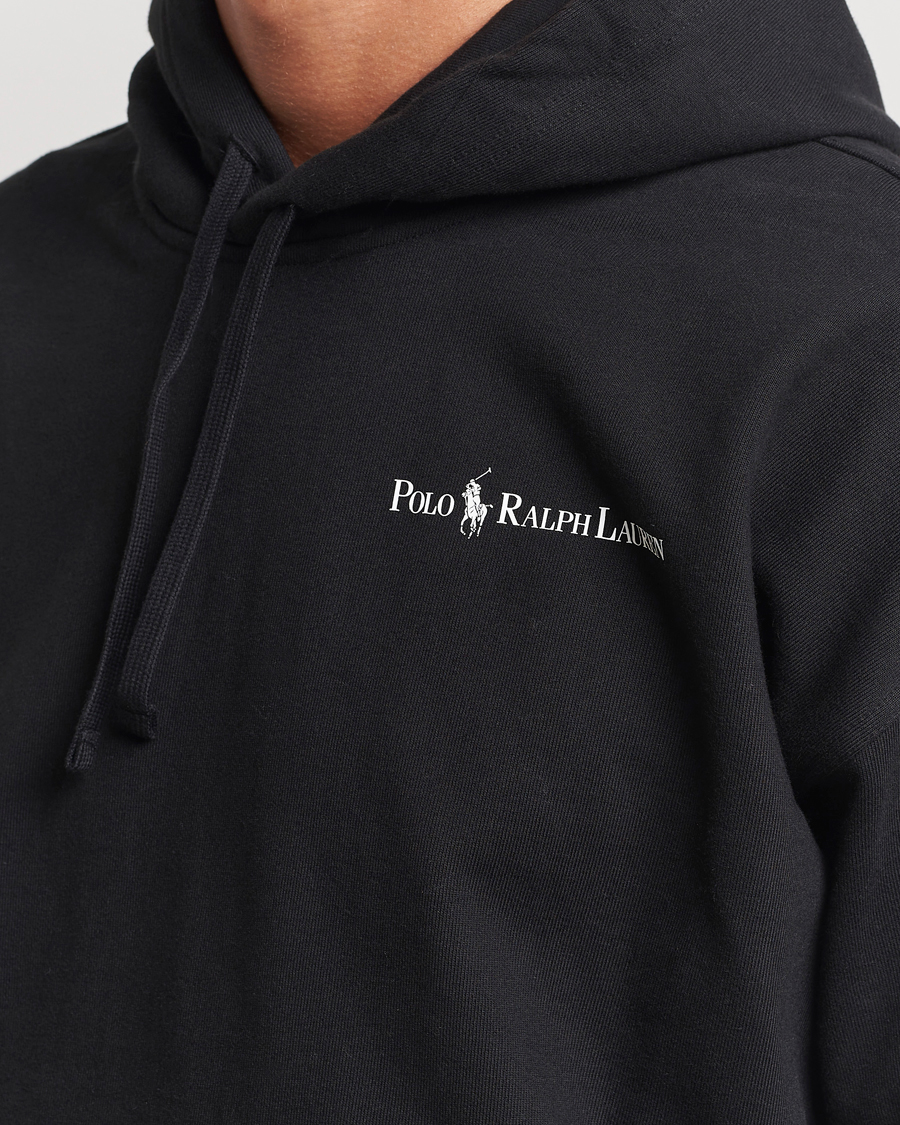 Herre | Gensere | Polo Ralph Lauren | Heavy Fleece Hoodie Polo Black