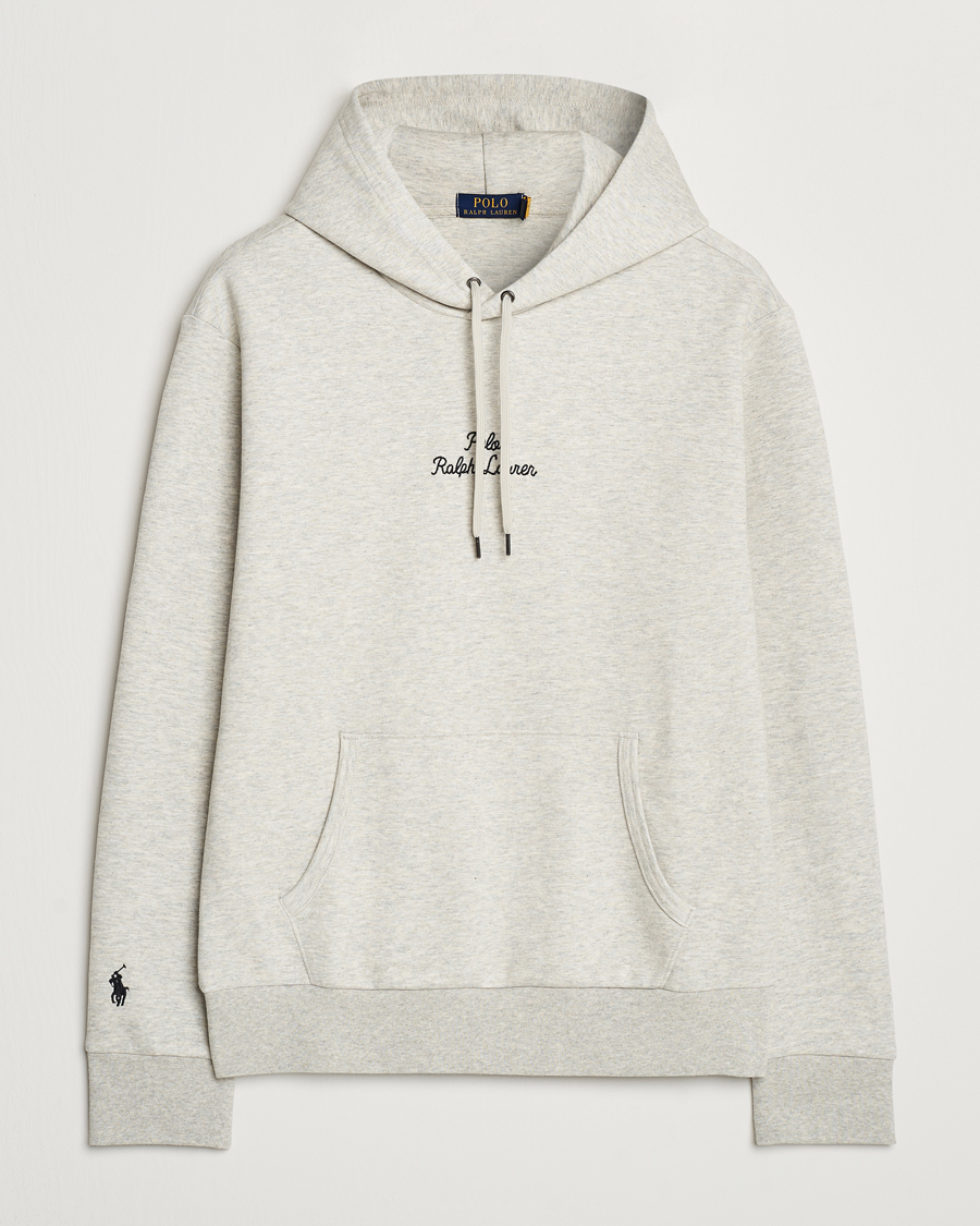 Herre | Gensere | Polo Ralph Lauren | Central Logo Hoodie Lt Sport Heather
