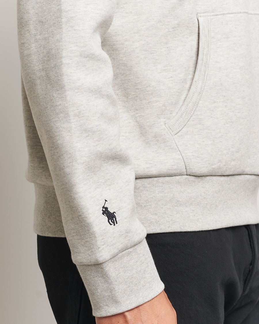 Herre | Gensere | Polo Ralph Lauren | Central Logo Hoodie Lt Sport Heather