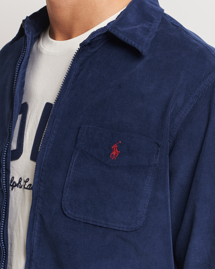 Herre | Skjorter | Polo Ralph Lauren | Corduroy Shirt Jacket Newport Navy