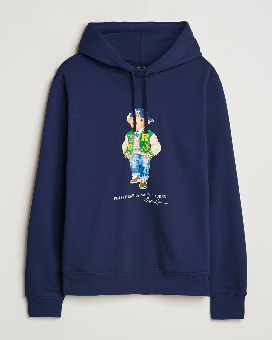 Herre | Gensere | Polo Ralph Lauren | Varsity Bear Hoodie Navy