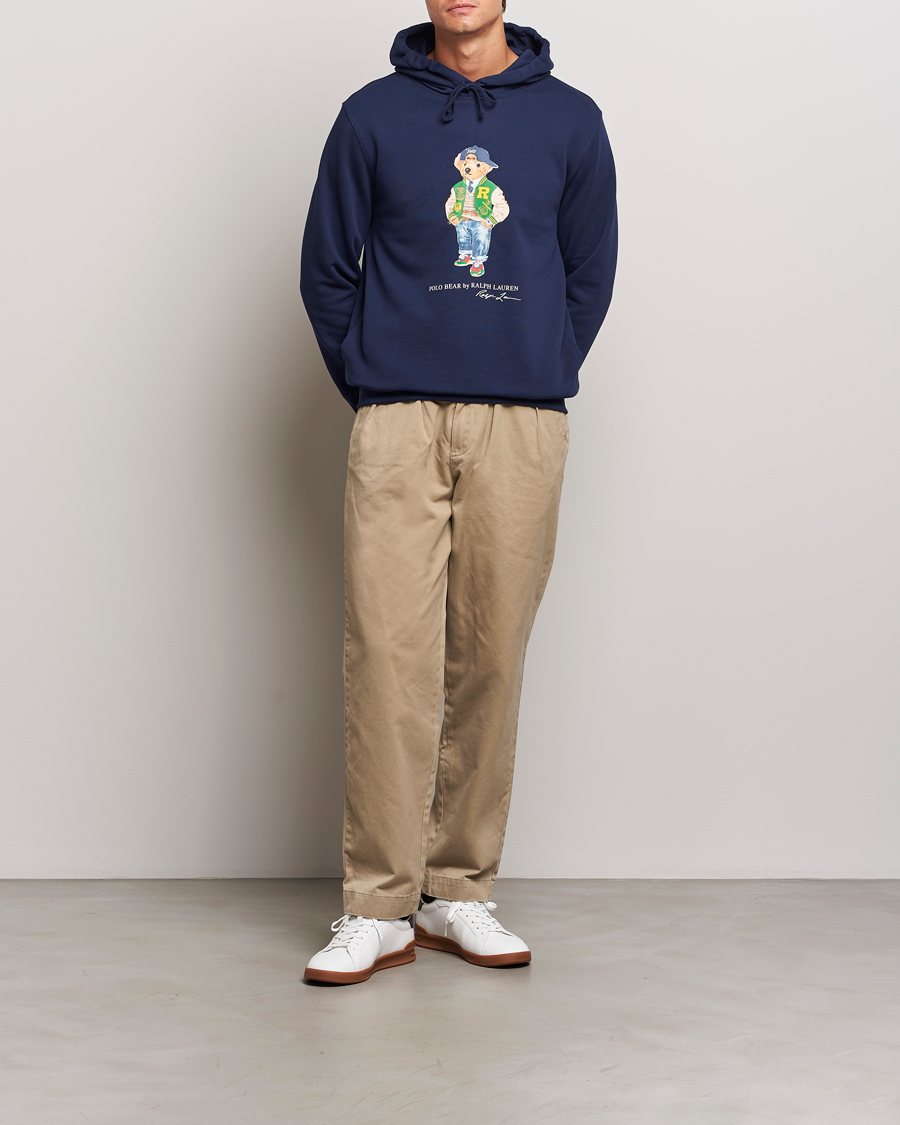 Herre | Gensere | Polo Ralph Lauren | Varsity Bear Hoodie Navy