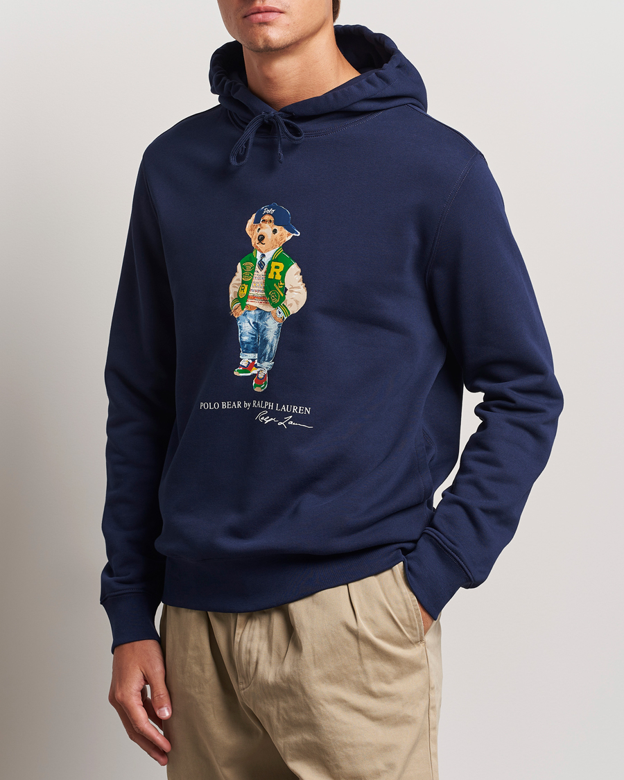 Herre | Gensere | Polo Ralph Lauren | Varsity Bear Hoodie Navy
