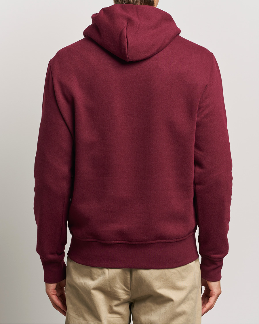 Herre | Gensere | Polo Ralph Lauren | RL Varsity Fleece Hoodie Classic Wine