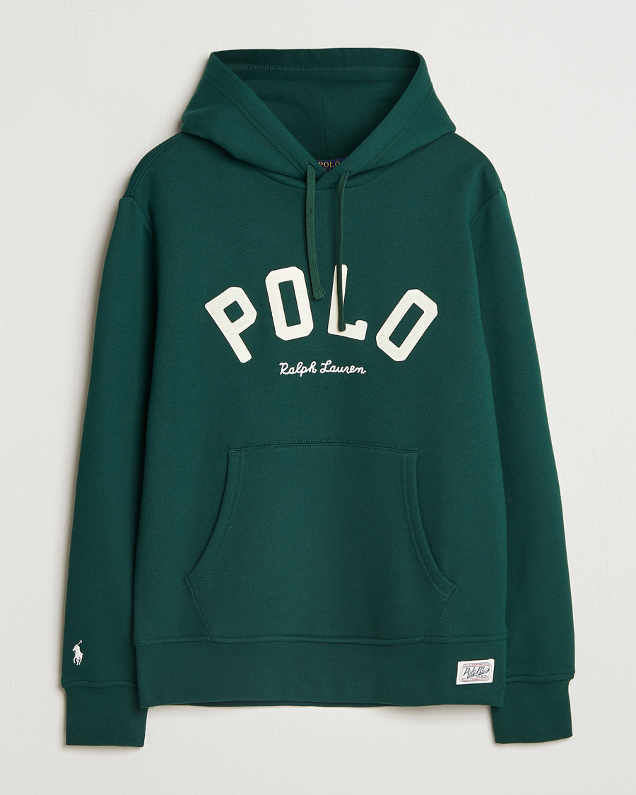 Herre | Gensere | Polo Ralph Lauren | RL Varsity Fleece Hoodie Moss Agate