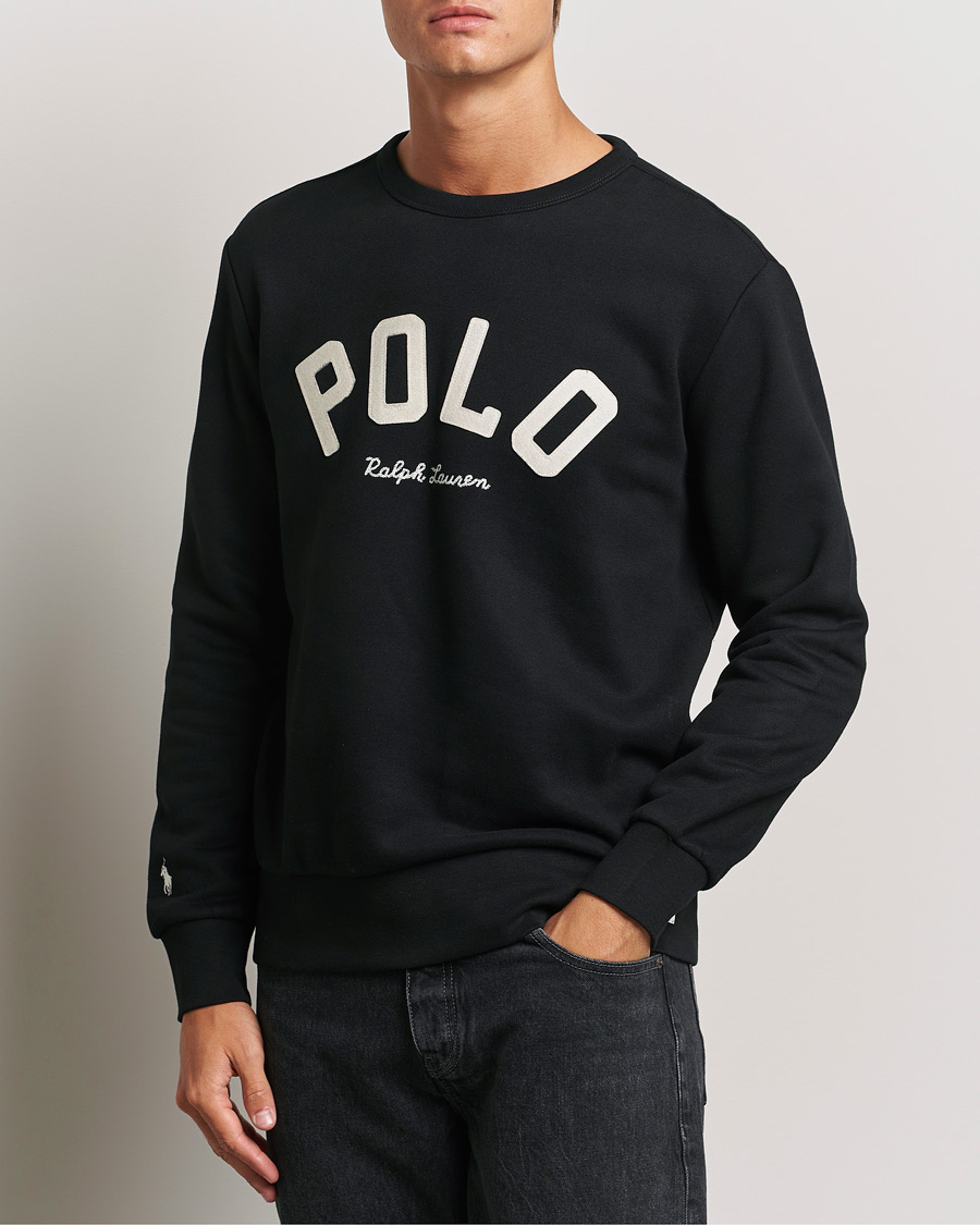 Herre | Gensere | Polo Ralph Lauren | RL Varsity Sweatshirt Polo Black