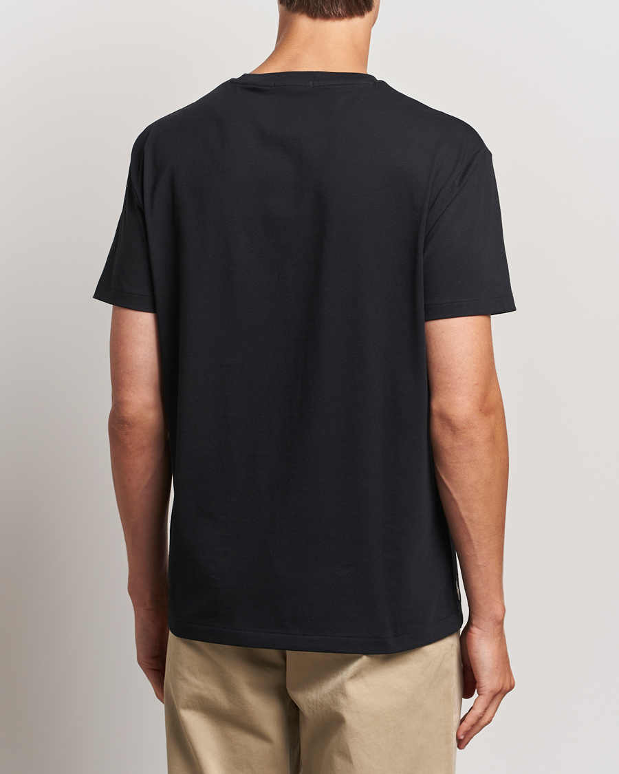 Herre | T-Shirts | Polo Ralph Lauren | RL Varsity Tee Polo Black