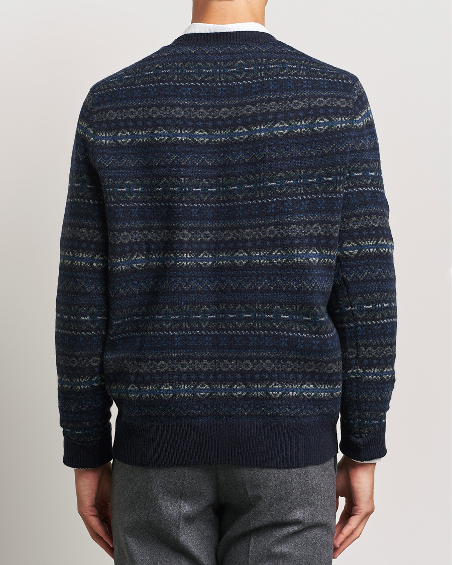 Herre | Gensere | Polo Ralph Lauren | Wool Fairisle Sweater Navy Combo