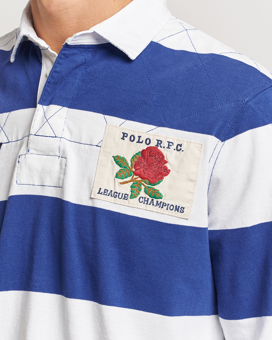 Herre | Gensere | Polo Ralph Lauren | Rugby Patch Deckwash White/Active Blue