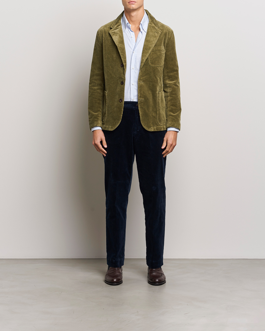 Herre | Dressjakker | Polo Ralph Lauren | Corduroy Stretch Blazer Country Olive