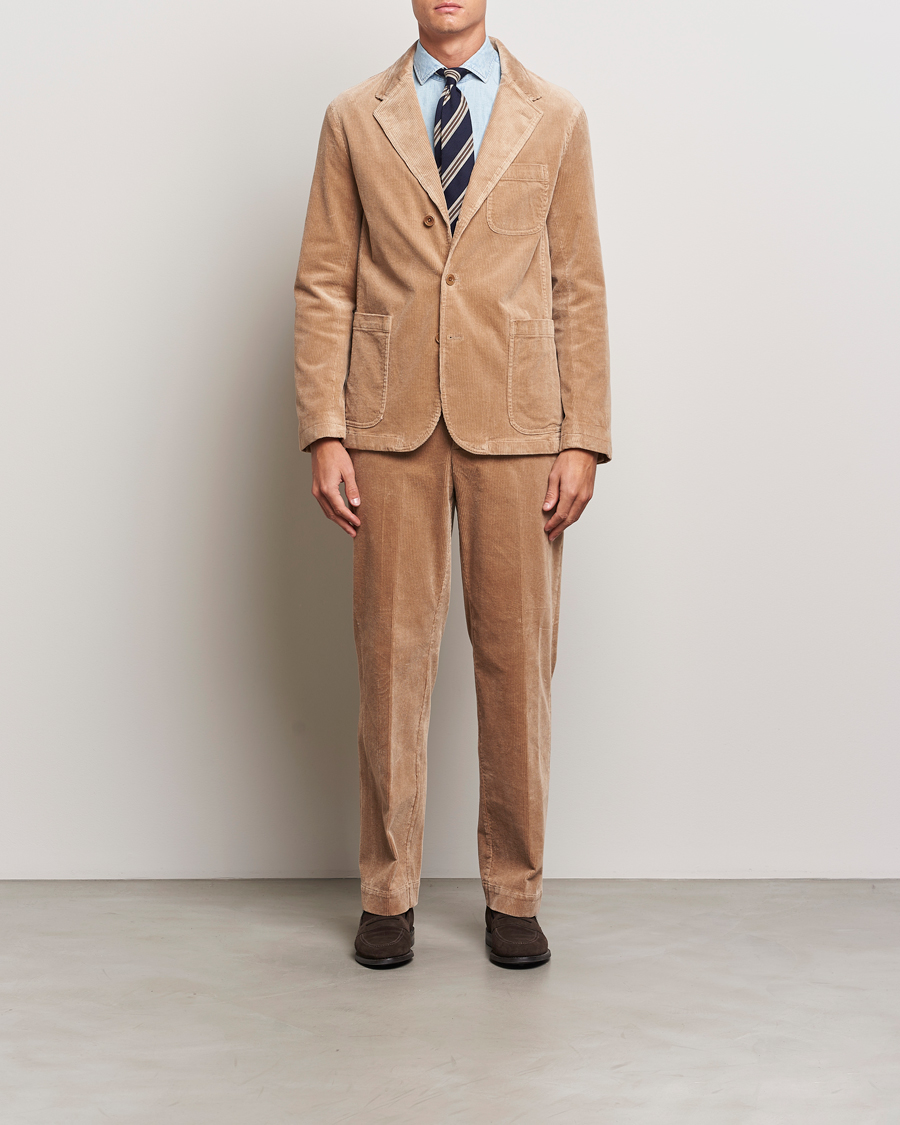 Herre | Dressjakker | Polo Ralph Lauren | Corduroy Stretch Blazer Hazelnut