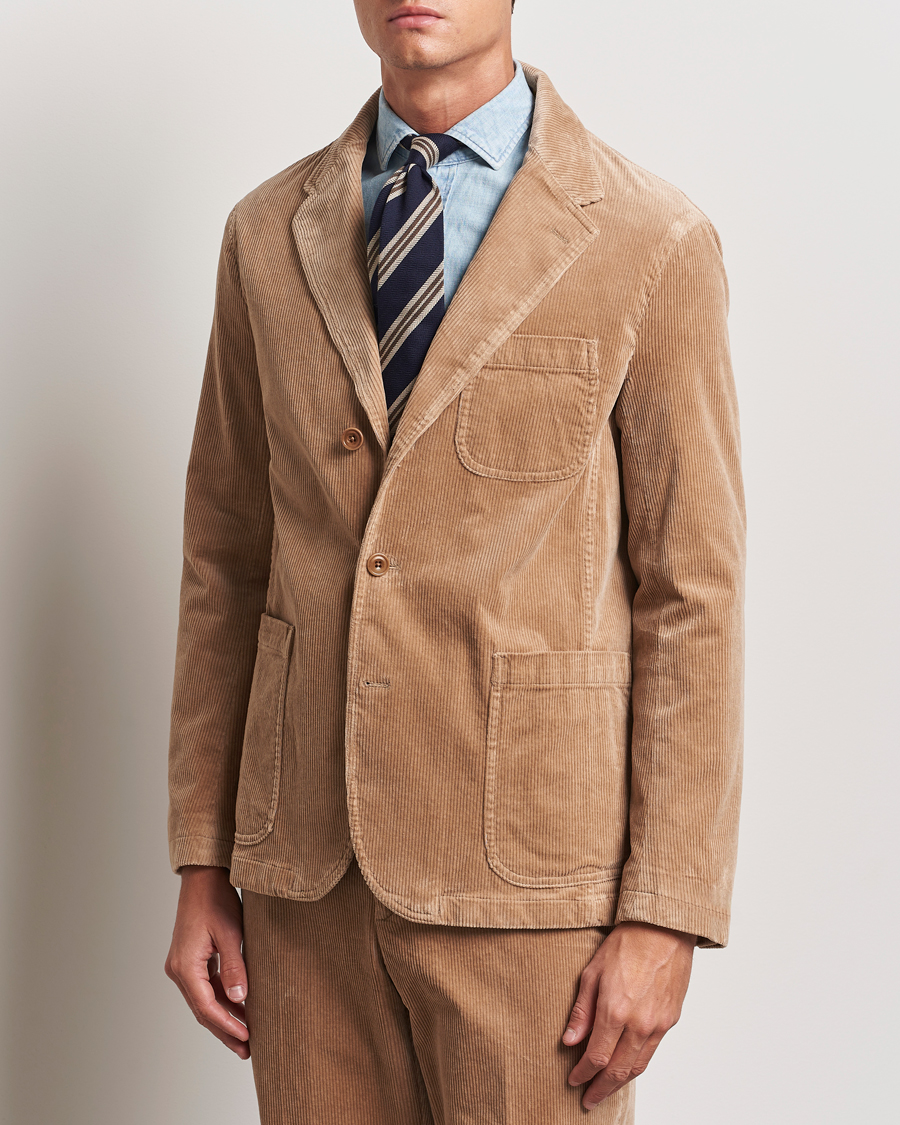 Herre | Dressjakker | Polo Ralph Lauren | Corduroy Stretch Blazer Hazelnut