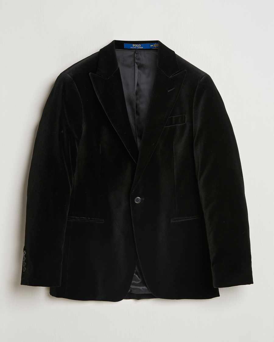 Herre | Dressjakker | Polo Ralph Lauren | Velvet Blazer Black