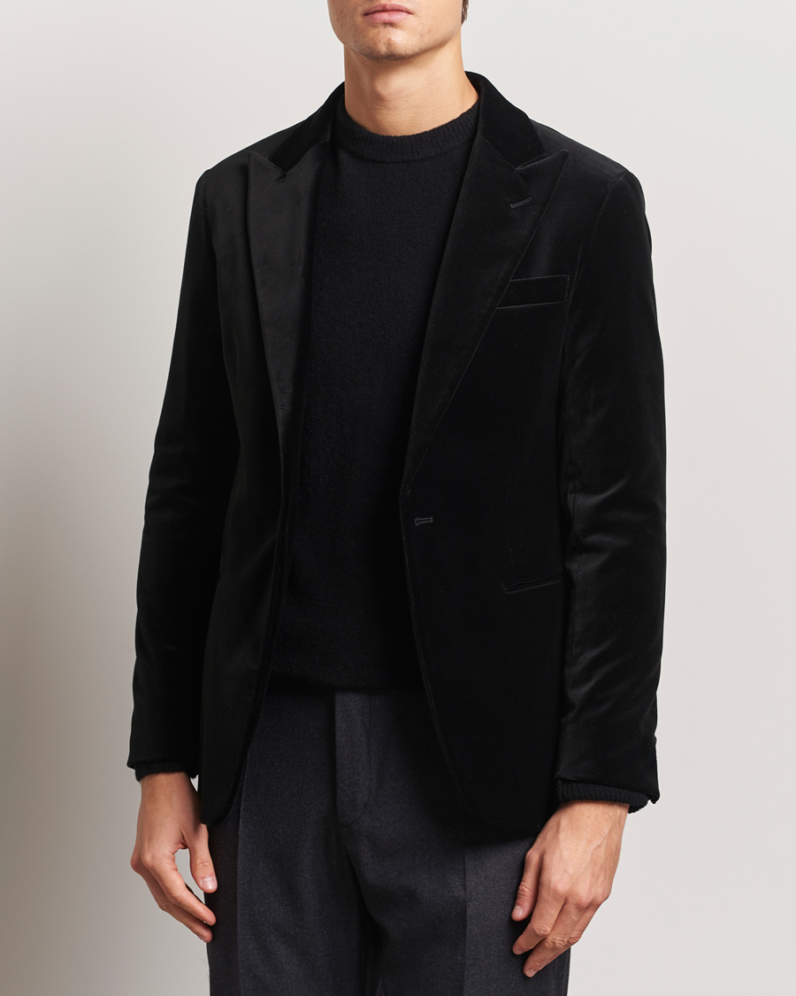 Herre | Dressjakker | Polo Ralph Lauren | Velvet Blazer Black
