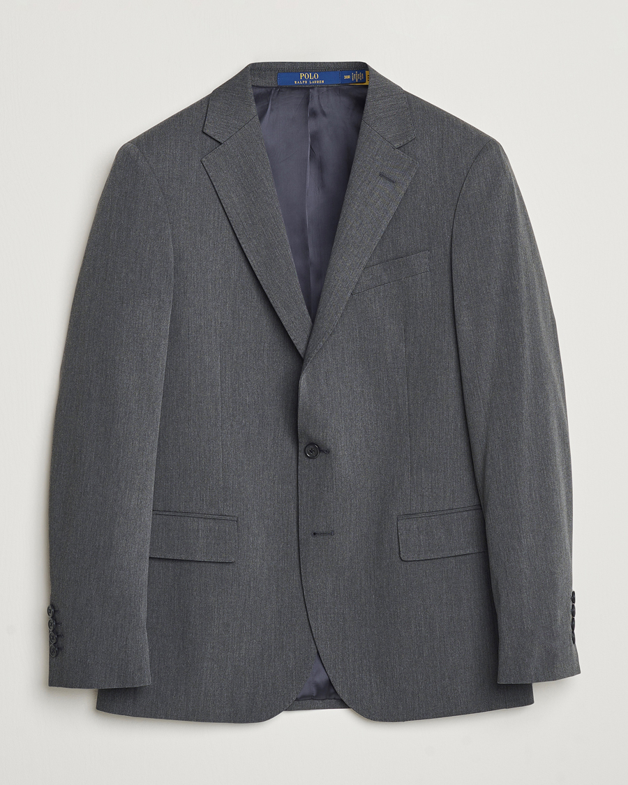 Herre | Dressjakker | Polo Ralph Lauren | Single Breasted Sportcoat Charcoal