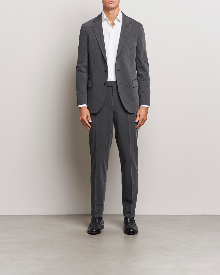 Herre | Dressjakker | Polo Ralph Lauren | Single Breasted Sportcoat Charcoal