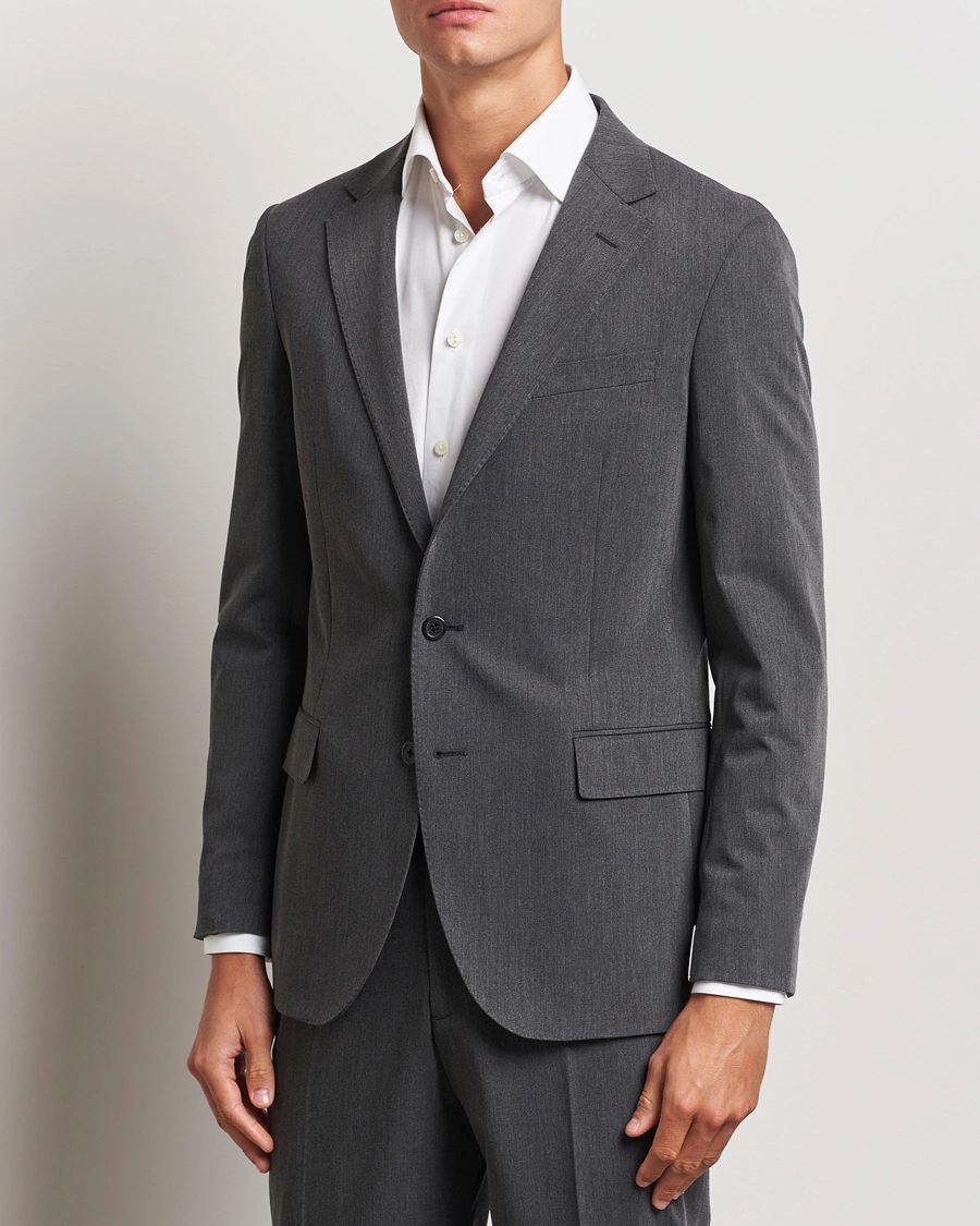 Herre | Dressjakker | Polo Ralph Lauren | Single Breasted Sportcoat Charcoal