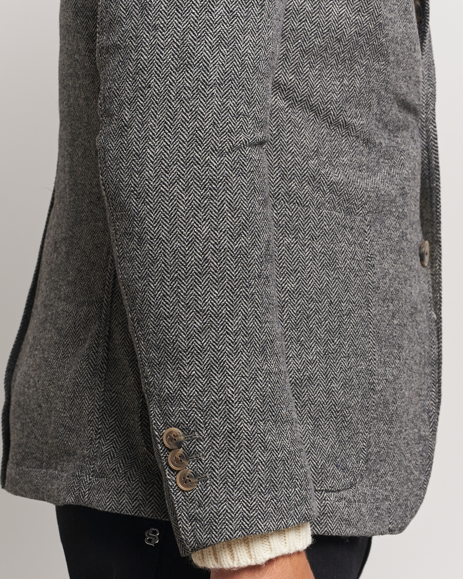 Herre | Dressjakker | Polo Ralph Lauren | Classic Herringbone Sportcoat Black/Cream