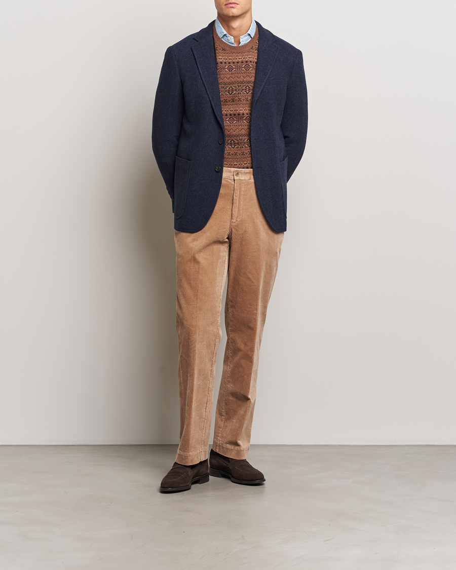 Herre | Dressjakker | Polo Ralph Lauren | Broken Herringbone Sportcoat Navy Multi
