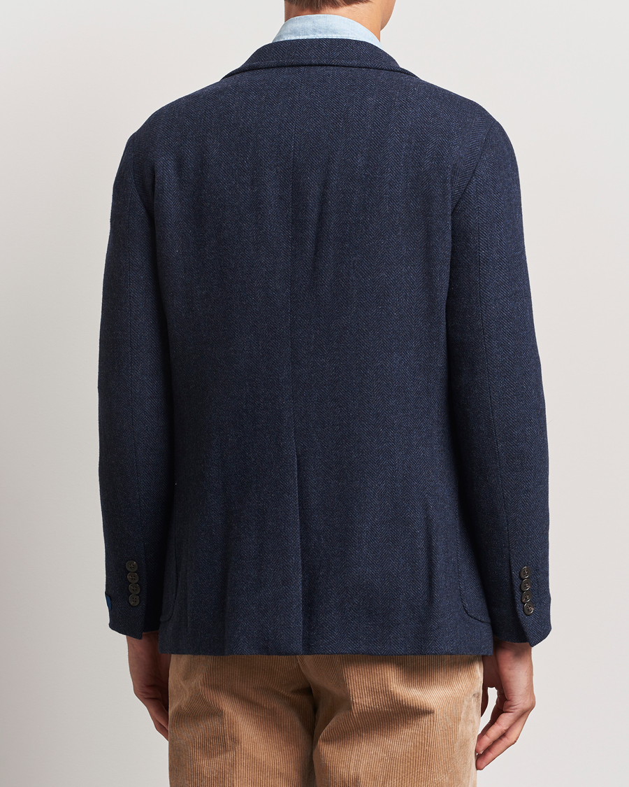 Herre | Dressjakker | Polo Ralph Lauren | Broken Herringbone Sportcoat Navy Multi