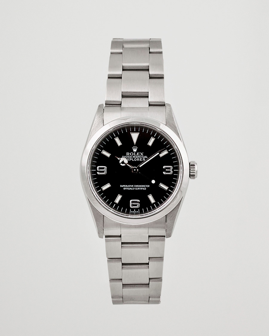 Herre | Rolex Pre-Owned Explorer 14270 Silver | Rolex Pre-Owned | Explorer 14270 Silver