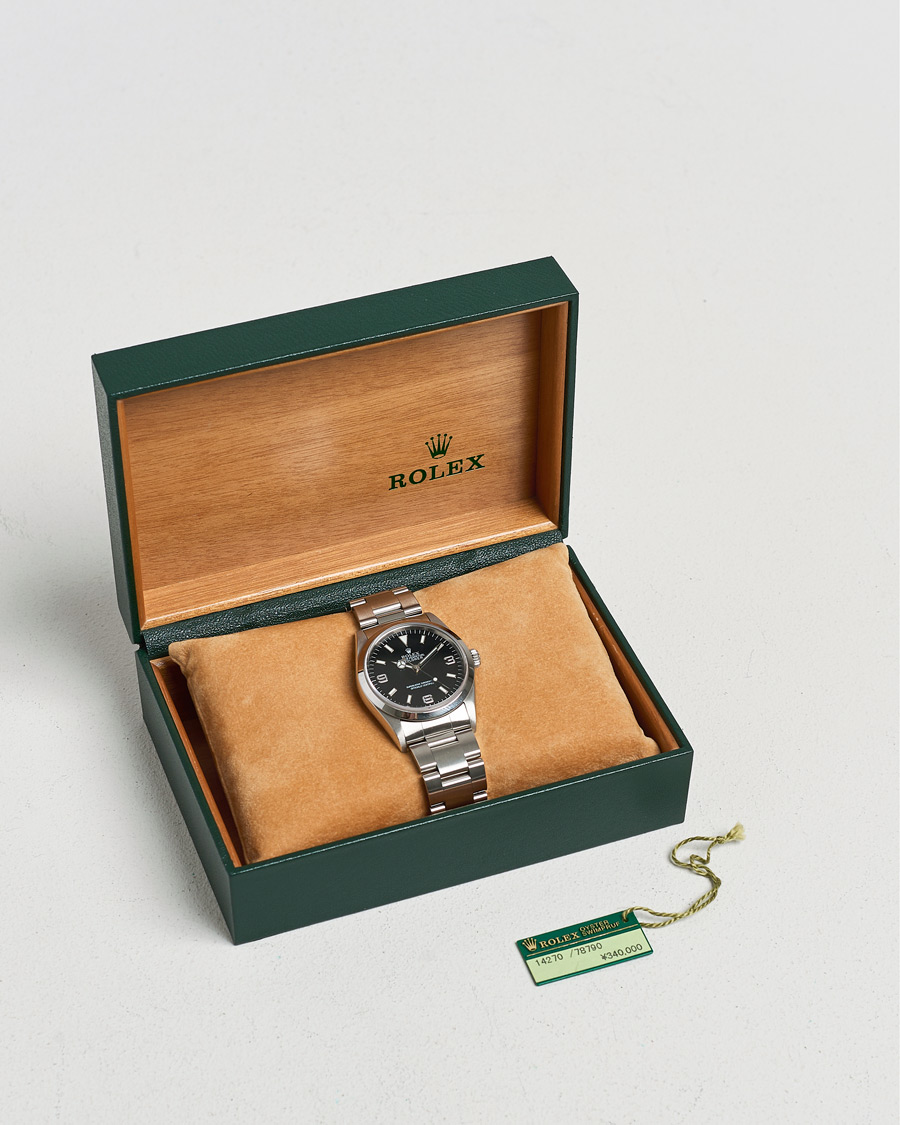 Herre | Rolex Pre-Owned Explorer 14270 Silver | Rolex Pre-Owned | Explorer 14270 Silver