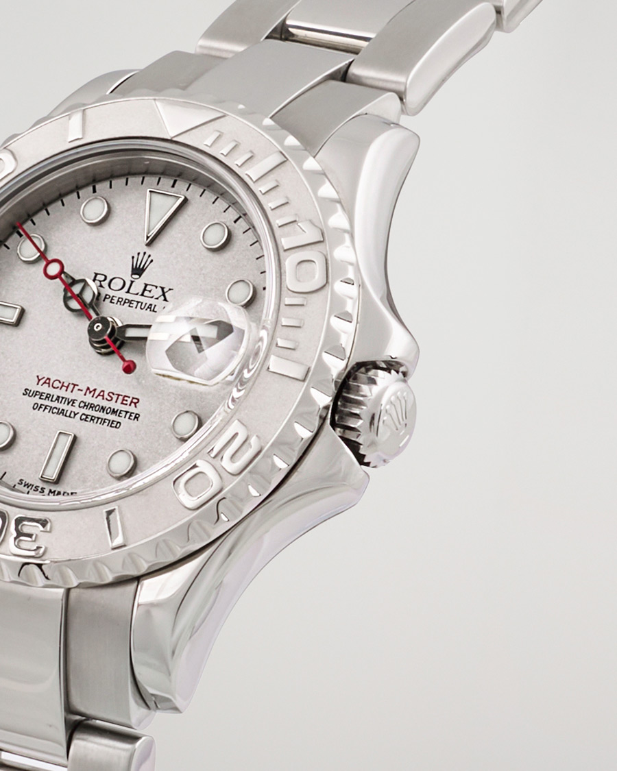Herre | Rolex Pre-Owned Yachtmaster 169622 Silver | Rolex Pre-Owned | Yachtmaster 169622 Silver