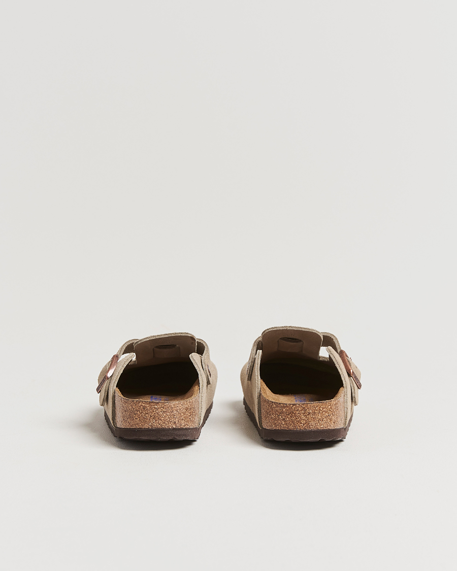 Herre | Sandaler og tøfler | BIRKENSTOCK | Woman Boston Soft Footbed Taupe Suede