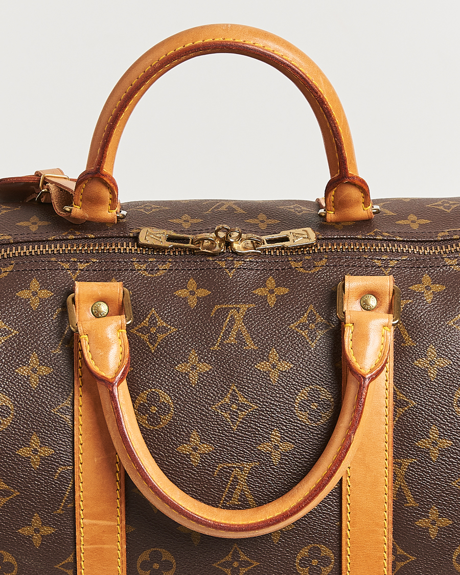 Herre | Louis Vuitton Pre-Owned Keepall 55 Bag Monogram | Louis Vuitton Pre-Owned | Keepall 55 Bag Monogram