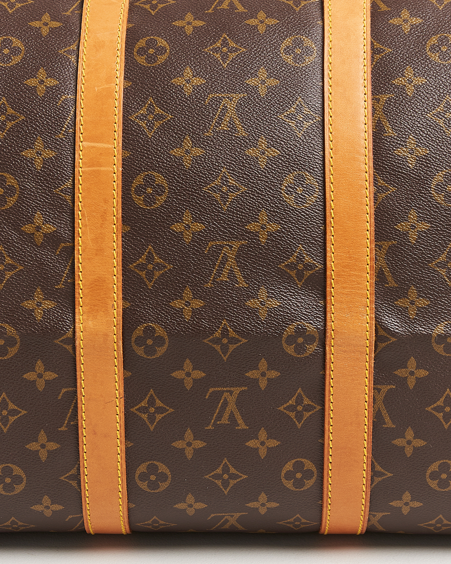 Herre | Louis Vuitton Pre-Owned Keepall 55 Bag Monogram | Louis Vuitton Pre-Owned | Keepall 55 Bag Monogram