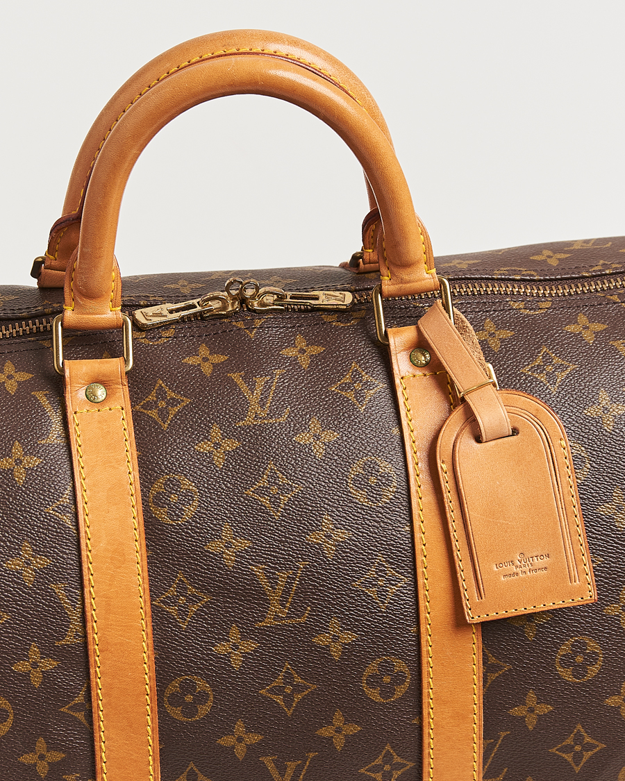 Herre | Louis Vuitton Pre-Owned Keepall 55 Bag Monogram | Louis Vuitton Pre-Owned | Keepall 55 Bag Monogram