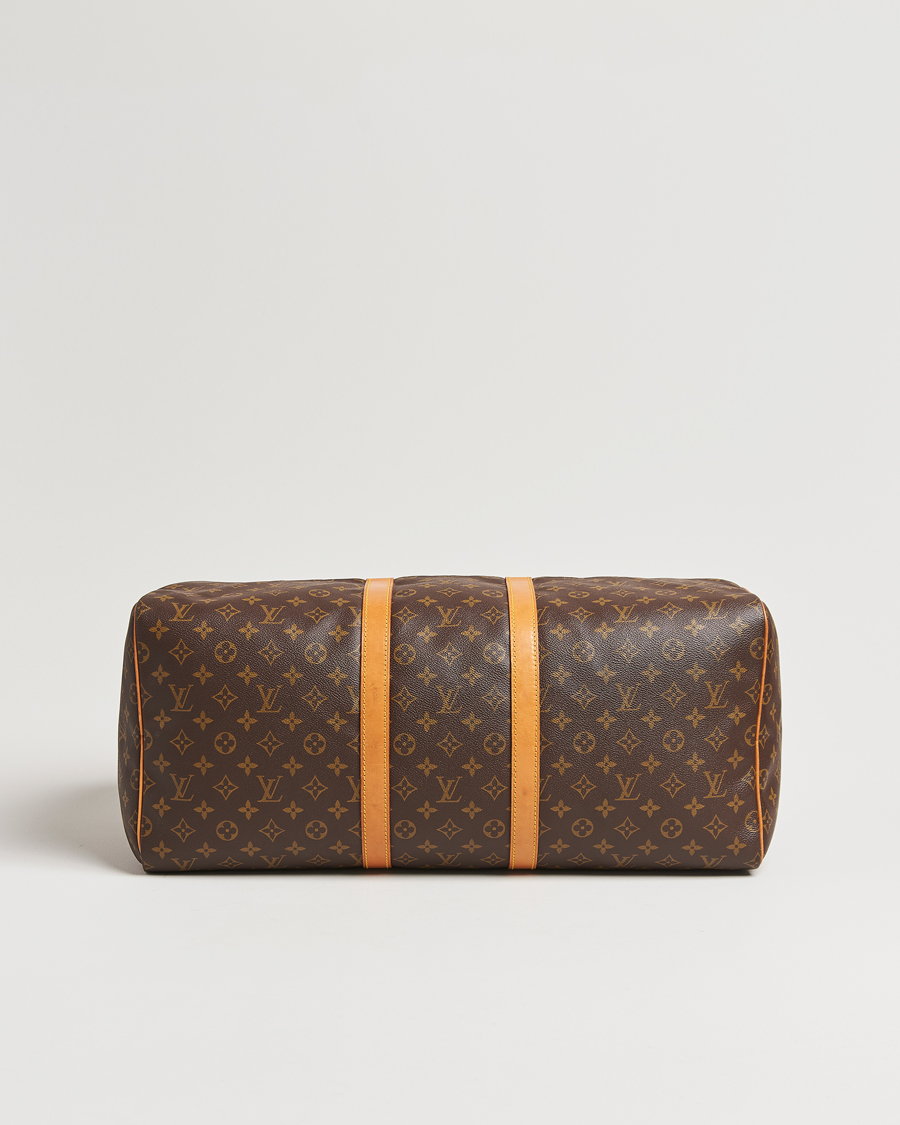 Herre | Louis Vuitton Pre-Owned Keepall 55 Bag Monogram | Louis Vuitton Pre-Owned | Keepall 55 Bag Monogram