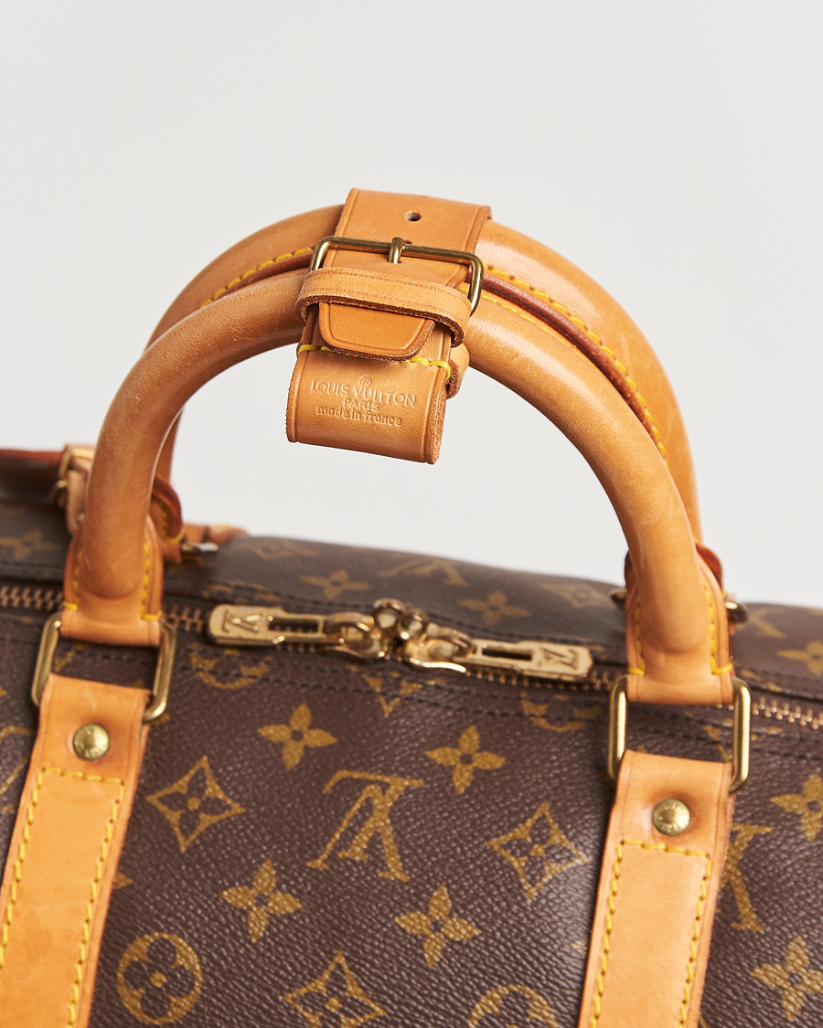 Herre | Louis Vuitton Pre-Owned Keepall 55 Bag Monogram | Louis Vuitton Pre-Owned | Keepall 55 Bag Monogram