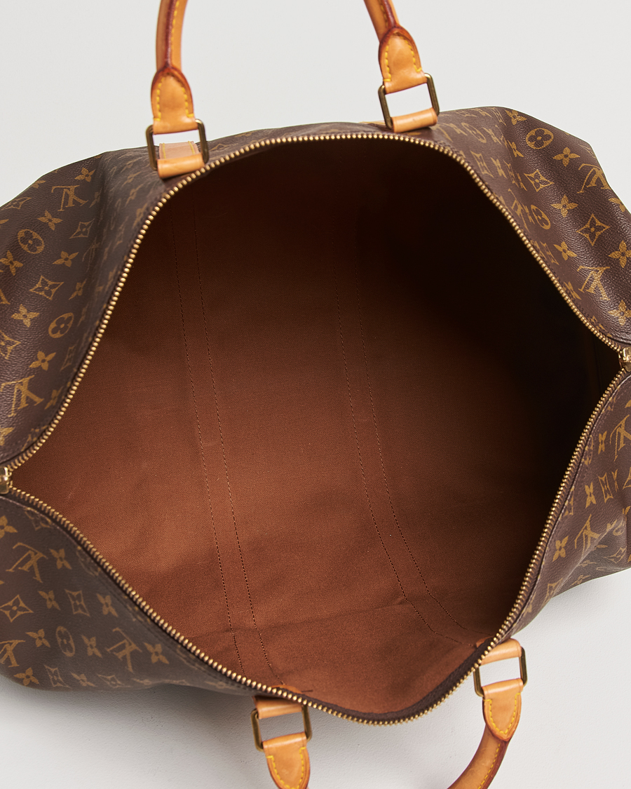 Herre | Louis Vuitton Pre-Owned Keepall 55 Bag Monogram | Louis Vuitton Pre-Owned | Keepall 55 Bag Monogram
