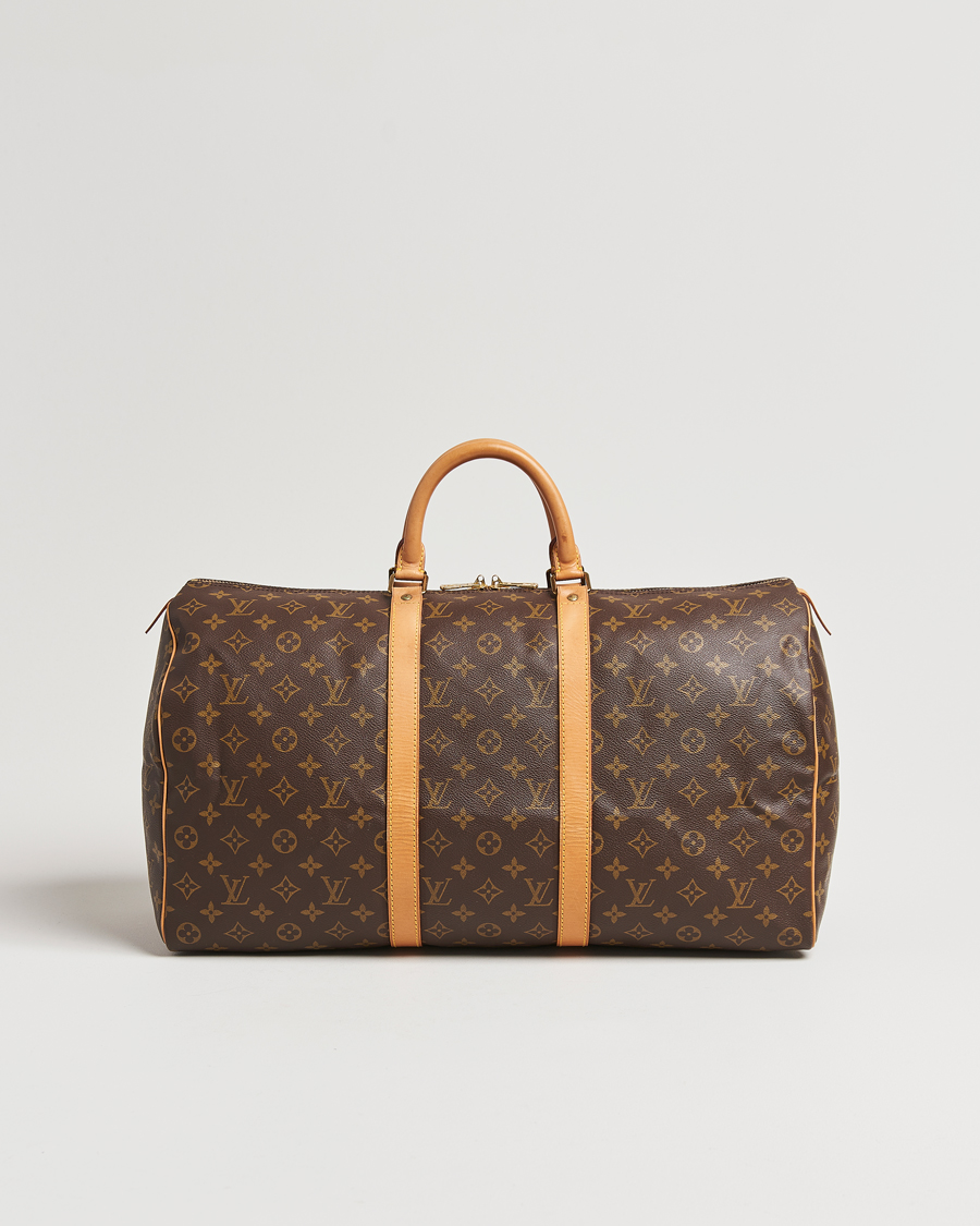 Herre | Louis Vuitton Pre-Owned Keepall 50 Bag Monogram | Louis Vuitton Pre-Owned | Keepall 50 Bag Monogram